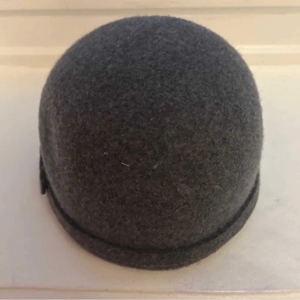 Jacadi Dark Gray Felt Hat with Brim